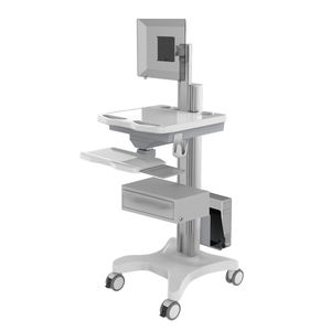 chariot informatique avec tiroir