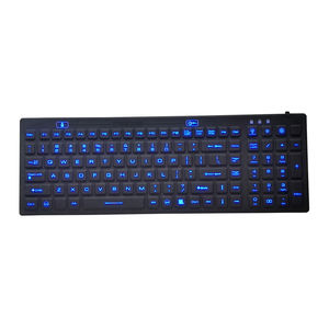 clavier médical en caoutchouc silicone
