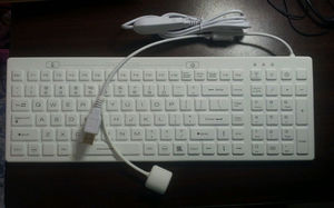 clavier médical avec pavé numérique