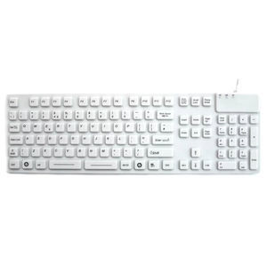 clavier médical en silicone