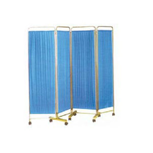 paravent médical sur roulettes
