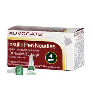 aiguille d'injection d'insuline