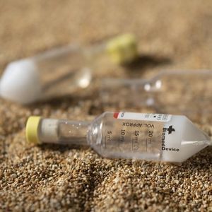 tube à essai pour production de composants du sang