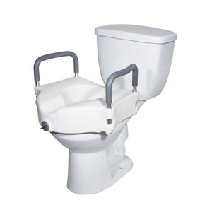 réhausseur de toilettes avec accoudoirs