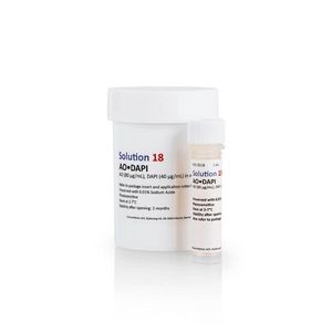 réactif solution de coloration