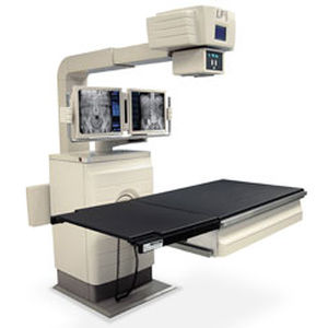 système de radiographie / numérique / pour radiographie urologique / avec table basculante