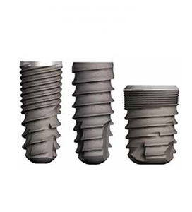 implant dentaire cylindrique / en zircone / hexagone interne