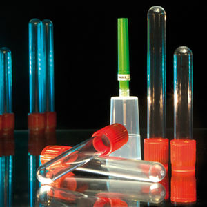 tube de prélèvement cylindrique / sérum / avec activateur de coagulation