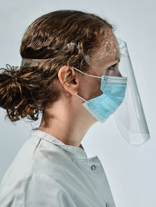 écran facial médical