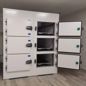 cellule mortuaire pour brancards mortuaires