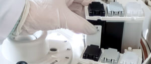 pot pour échantillons de laboratoire