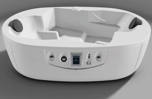 baignoire d'hydromassage biplace