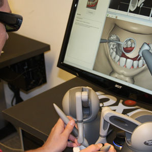 simulateur pour soins dentaires