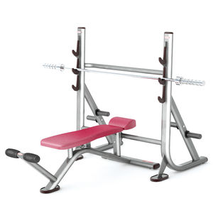 banc de musculation plat / avec porte-haltères