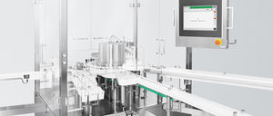 machine d'étiquetage pour seringues