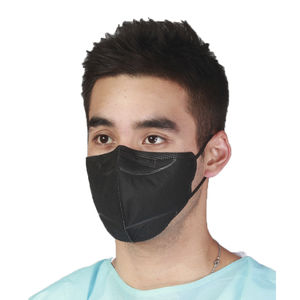 Masque FFP3 - WLM2009 - Hubei Wanli Protective Products - avec soupape  d'expiration / en forme de coque / rouge