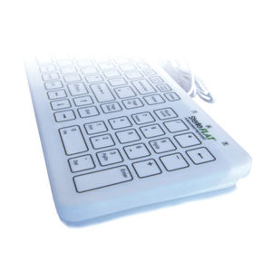 clavier médical en silicone