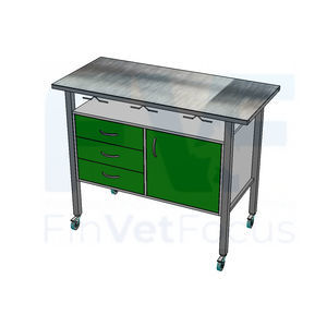 table d'examen vétérinaire