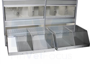 portoir pour cages d'animaux