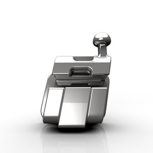 bracket orthodontique en métal