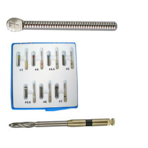 kit d'instruments pour endodontie