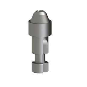 analogue d'implant dentaire en acier inoxydable