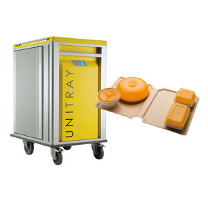 chariot de distribution de plateaux