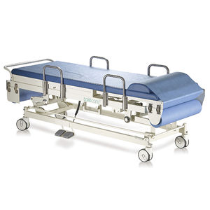 table d'examen d'endoscopie / électrique / à hauteur variable / sur roulettes