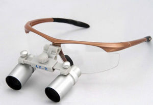 loupe binoculaire à monture de lunettes