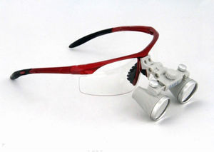 loupe binoculaire à monture de lunettes