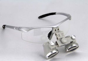 loupe binoculaire à monture de lunettes