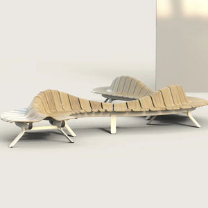 banc pour salle d'attente