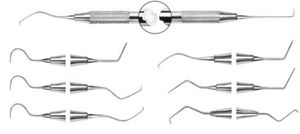 sonde dentaire de diagnostic