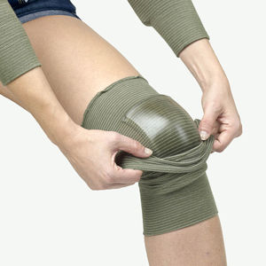bandage de maintien du genou / avec coussinet rotulien
