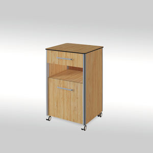 armoire de chevet sur roulettes