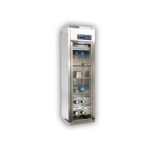 armoire de séchage / pour instruments / 1 porte / en acier inoxydable