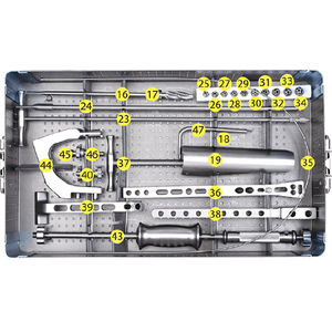 kit d'instruments pour fracture fémorale