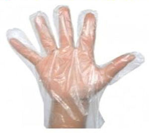 gants en polyéthylène