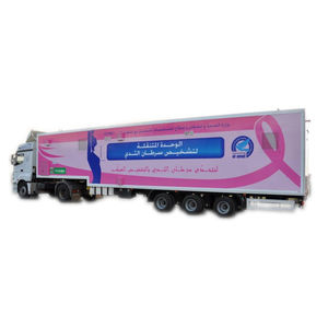 salle mobile de radiologie pour mammographie