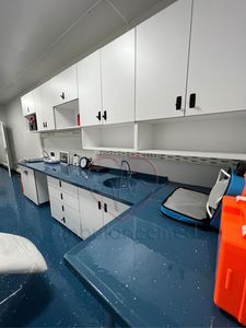 unité mobile hospitalière conteneur