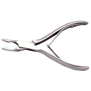 micro-pince dentaire / chirurgicale / rongeur / en inox
