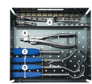 kit d'instruments pour traumatologie