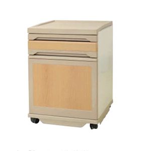 armoire de chevet sur roulettes