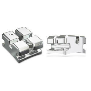 bracket orthodontique en métal
