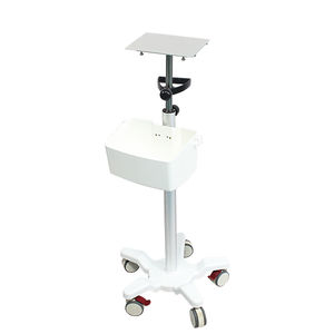 tige porte-moniteur sur roulettes