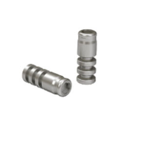 analogue d'implant dentaire en acier inoxydable