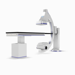 système de fluoroscopie / numérique / pour fluoroscopie interventionelle / avec amplificateur de brillance fixé au sol