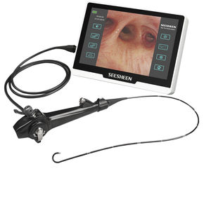 bronchoscope vidéo avec moniteur vidéo intégré