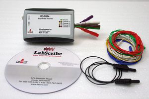 système ECG vétérinaire 4 canaux