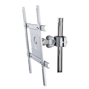bras porte-moniteur monté sur pôle